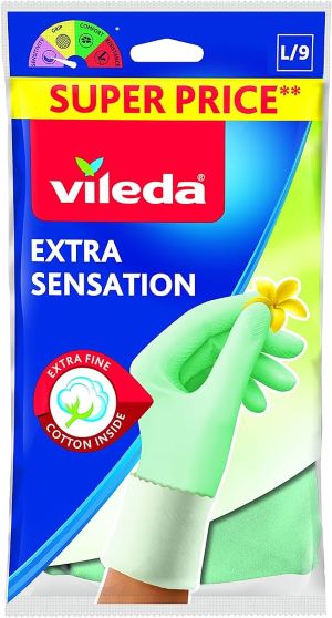 Vileda Extra Sensation Glove L-S